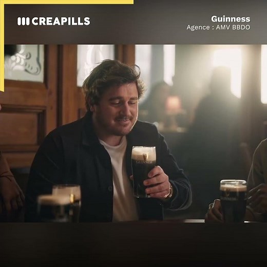 La jolie pub créative de Guinness pour la réouverture des bars