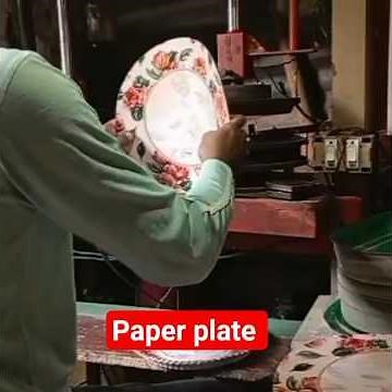 "Paper Plate Making Process | घर बैठे पेपर प्लेट बनाने का पूरा तरीका"
