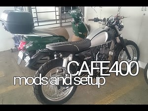 SDM#42 : Cafe400 mods and setup