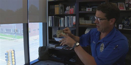 Police explain how to spot counterfeit money that has been circulating the area