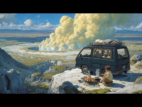 🚐💨 Night Drive Lo-fi Van Mix | Nonstop Chill Roadtrip Beats | Study, Relax, Sleep