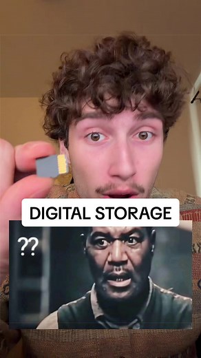 Digital storage is so advanced😳 #science #technology #learning #history