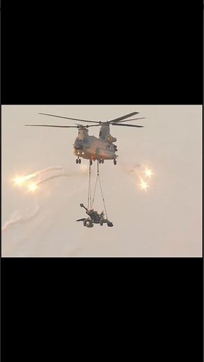 IAF Chinook Flairs😍🔥 Power & Precision! #vayushakti #iaf #exercise