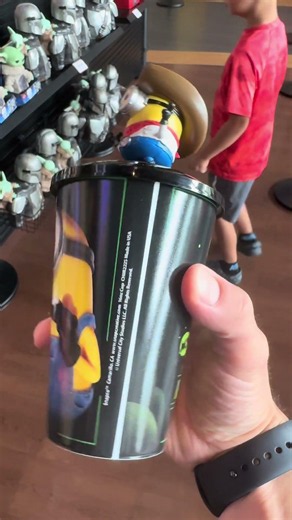 Check out the new minions and monsters movie cup and topper available in select theaters