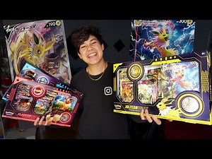 NEW POKEMON VMAX BOXES - Jolteon VMax Premium Collection Opening