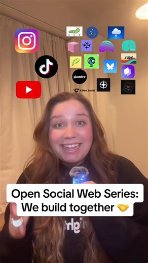 Open Social Web Series 🌐 The open social web is going to win and here's why: we're not doing this alone. Building on the AT Protocol means we don't have to build everything ourselves. @Skylight.Social gets to collaborate with an entire ecosystem of developers, creators, and projects all working toward the same vision. That’s our superpower. Follow along with this series for more on the people and projects shaping the open social web. #OpenSocialWeb #SkylightSocial #BuildWithTori #series