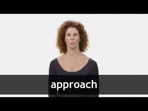 How to pronounce APPROACH in American English