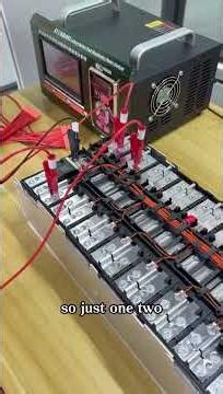Lithium battery capacity testing and balancing integrated machine instructional video