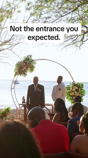 Flower Man at the Wedding: Child-Free Wedding Party Entrance