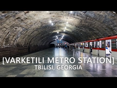 Tbilisi Walks: Varketili Metro Station