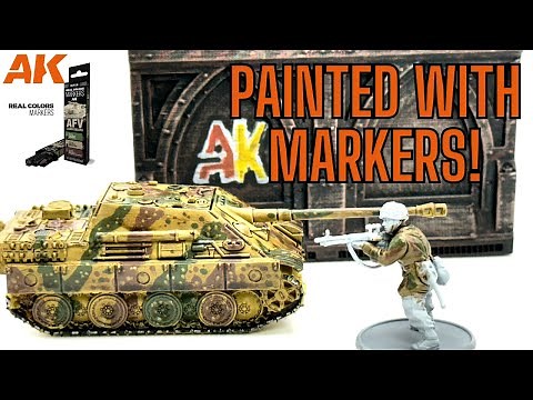AK Interactive Paint Markers Review | Real Colors Acrylic