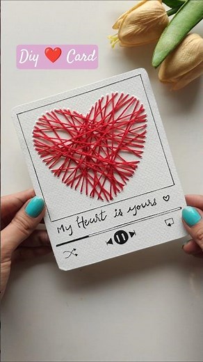 💓You are Music of My Heart💖Love Card! #handmadecard