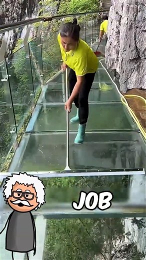 The World’s Scariest Cleaning Job 😲😫