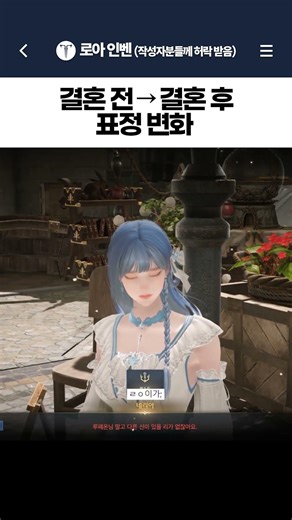 Changes in facial expressions from before marriage to after marriage