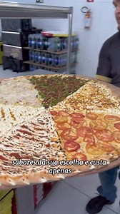 549K views · 5.4K reactions | PIZZA GIGANTE QUE SERVE ATÉ 20 PESSOAS...