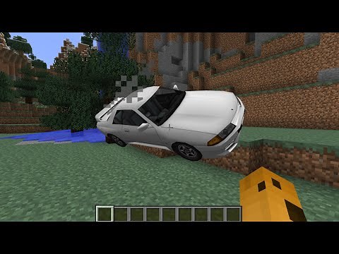 Realistic Vehicle MOD in Minecraft