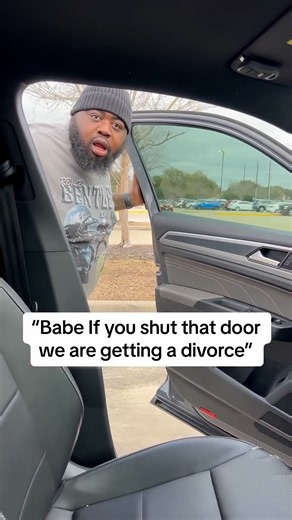 Husband's face when I made shutting the door a divorce offense