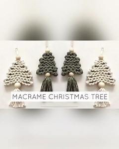 163K views · 1.8K reactions | How to make Macrame Christmas Tree Step by Step Tutorial  #viralreels #viral #video #Christmas #handmade | Decoration | Facebook