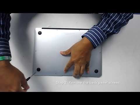 How To Remove SSD (Solid State Drive) From a MacBook Air (Early 2015) Data Recovery