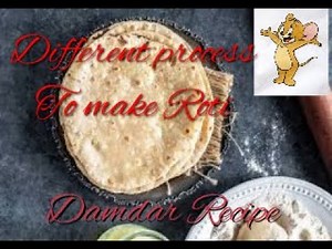 EASY ROTI IN DIFFERENT PROCESS|ROTI BANANA KA ALAG AUR ASAN TADIKA|DAMDAR RECIPE|