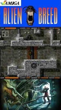 Alien Breed 💥🚀🔥 Amiga Team17 Sci-Fi Shooter | Retro Action #AlienBreed #Amiga #commodoreamiga