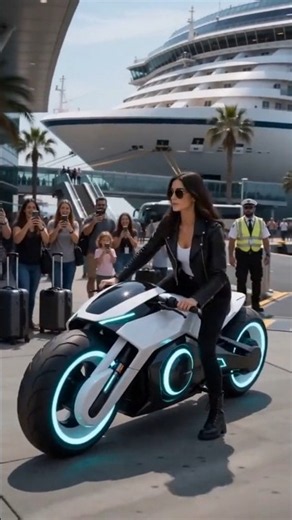 2050 Future Bike Turns Into a Boat! 😱🚤 #shorts