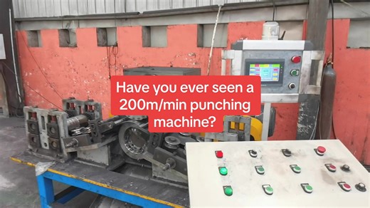 High-Speed Rolling Punching Machine at 200m/min