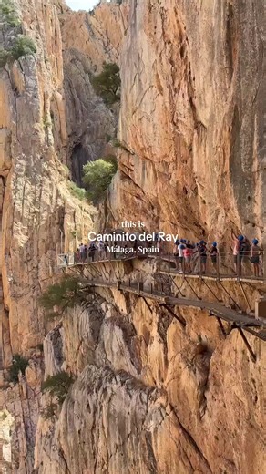 one of the best travel experiences I've had, can't beat these views🤯🇪🇸 will post a full day recap video of the tour soon! #spain #malaga #malagaspain #caminitodelrey #travelspain