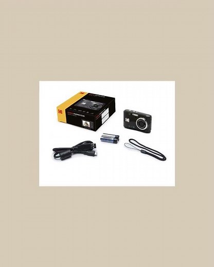 KODAK PIXPRO Friendly Zoom FZ45-BK 16MP Digital Camera with 4X Optical Zoom 27mm Wide Angle and 2...