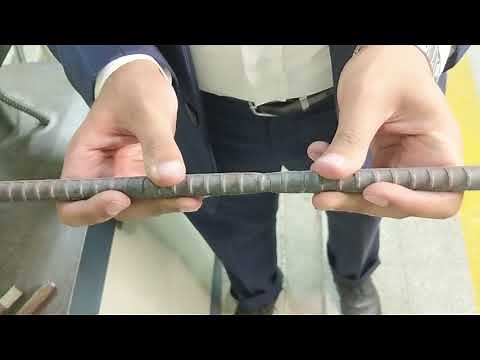 Tension Test on Steel bar using a Universal Testing Machine