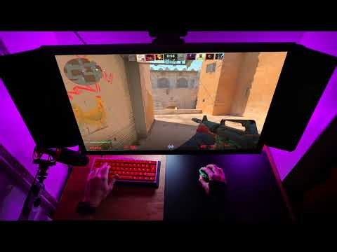 CS2 Dust2 - FaceIt lvl 4 - 4K 60fps - Fenrir Asym Emerald