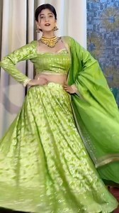 237K views · 194 reactions |  Beautiful Green Lengha Set  Step...