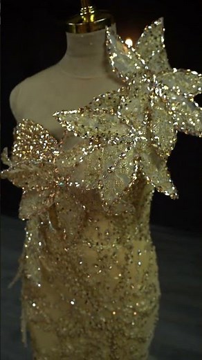 This Gold Dress Will Blow Your Mind!