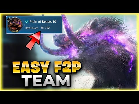 A Team For EVERY PLAYER!! Stage 10 Plain Of Beasts Guide King Arthur: Legends Rise