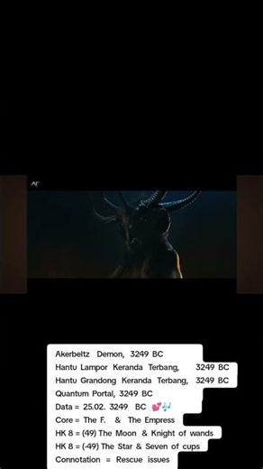 Hantu Lampor Keranda Terbang, 3249 BC