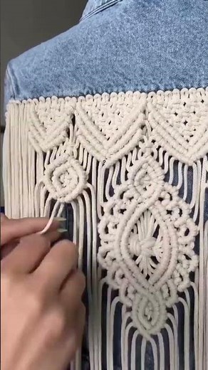 How to Make a Macrame Jacket - DIY Tutorials
