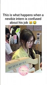 This is what happens when a newbie intern is confused about his job 😹😂