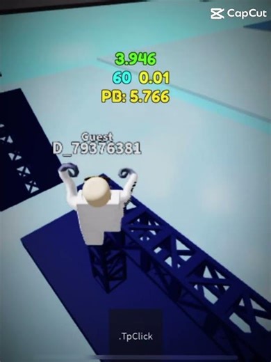 Beating WR ? 😋#roblox #obby #timetrialobby #dct #edit