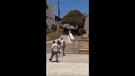 Bridesmaid Falls Down Steps, Drags Bride Down With Her
