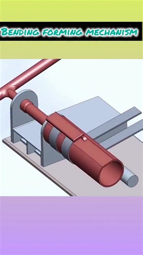 Conveyor System on Instagram: "Bending forming mechanism | Solid Works Design | 3D Animation #conveyorsystems #solidworks_design #solidworks #3d #mechanicalengineering #technology #engineering #work #viralreels #instagram"