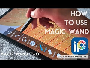 How to use Magic wand tool in #IBISPAINTX, beginners step by step IBIS PAINT tutorial