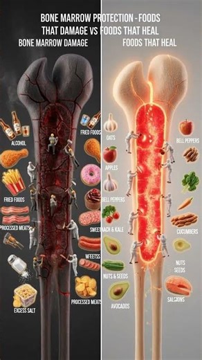 Protect Your Bone Marrow/3D Animation/ #facts #nutrition #healthyeating #science #medical