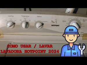 How to Use Wash in Hotpoint Washing Machine How to use the knobs 2024