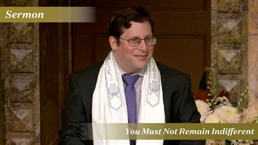 Rabbi Pink analyzes a Torah verse that is ostensibly about returning lost objects, but also provides guidance as we approach the High Holidays. Watch the full sermon: https://bit.ly/3JWinFD. | Park Avenue Synagogue