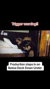 Round of applause to production on Below Deck Down Under. I’ve never seen production step in like this before #belowdeck #belowdeckdownunder #bravo #bravotv #viral #BelowDeckLuke #lukeandmargot #triggerwarning #captainjasonchambers #captainjason #belowdeckmargot #belowdecklaura | Below Deck Fans