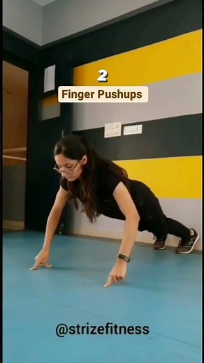 Finger Pushups | Strength Workout | One Finger Pushup