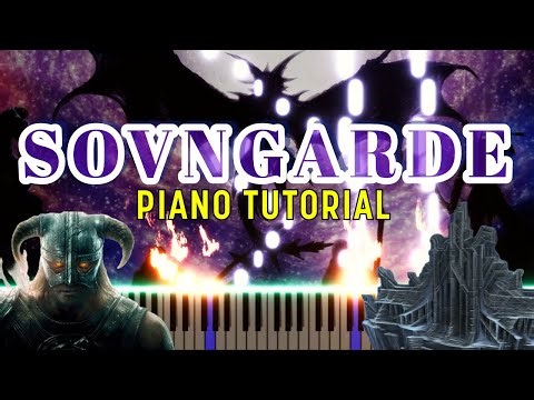 How to Play Skyrim's Sovngarde Theme on Piano