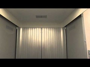 MOTALA / KONE Chain Drived elevator @ Kaptensgatan 9A, Söderhamn, Sweden.