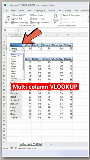 Multi Column Lookup with VLOOKUP in Excel 🔥 | Excel Trick You Must Know