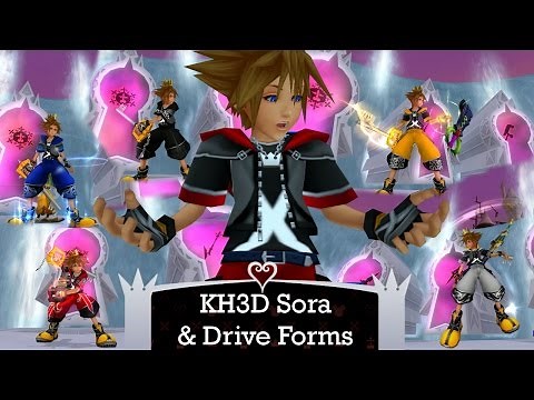 KH3D Sora + Drive Forms mod release